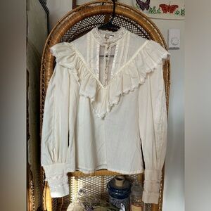 Jessica’s Gunnies top || vintage || 70s || prairie blouse